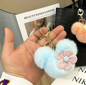 Mickey's head keychain